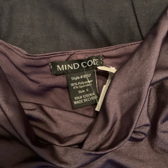 Mind Code Purple Mini Dress - Picture 5 of 5